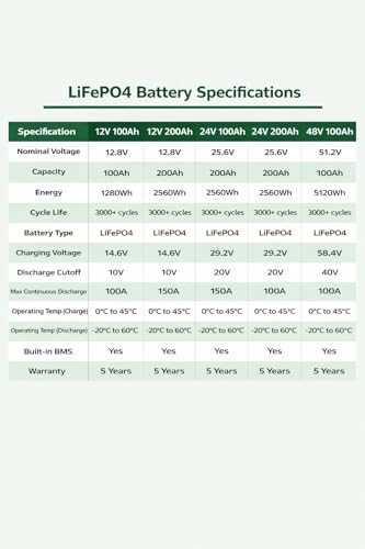 Image of Life Po4 12V 100Ah / 12V200AH / 24V100AH / 24V200AH Lithium Phosphate Battery Pack with BMS Protection Metal Box (Normal BMS) (12v 100Amp) with Digital Battery Indicator