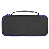 ROG Ally 7インチ用ハンドヘルドゲーム用キャリーバッグ、EVA耐衝撃ストレージ、旅行用カメラや日常使用のためのデュアルnとEVA lを備えたポータブルイブ (Blue)