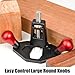 Router Plane, Mini Wood Planer, Precision Woodworking Hand Planer, Jointer Handheld Router Plane Tool, Adjustable Depth & Depth Stop for Craftsmen Carpenter DIY Trimming Cutting Rabbet Groove Dadoes