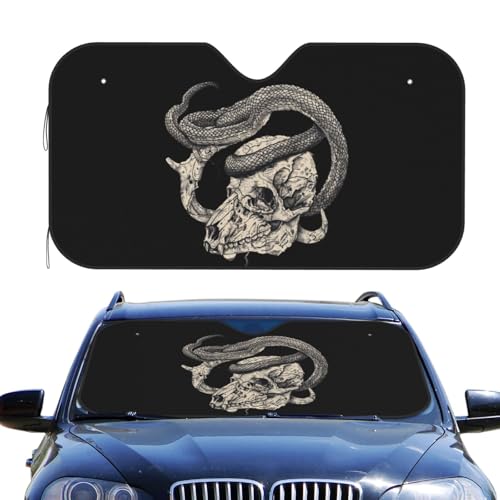 Pare-soleil voiture motif serpent anti-UV pour monospace MPV
