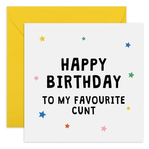 Central 23 Funny Birthday Card with Stickers Cover