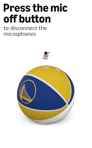 Image of Amazon Echo Dot (newest model) | Officially Licensed NBA Limited-Edition | Golden State Warriors