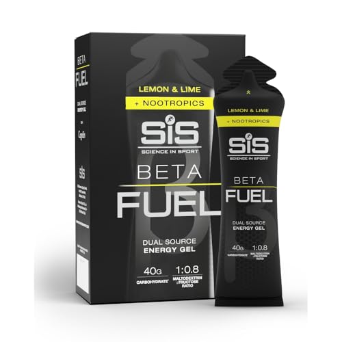 Science in Sport BETA Fuel + Nootropics Gel, Zitrone & Limette, 6 x 60ml
