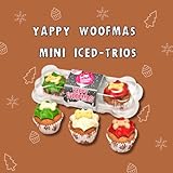 The Barking Bakery Dog Christmas Mini Iced Trios - Meat Free - Pawfect Christmas Dog Presents, Advent Calendars & Stocking Fillers - Handmade in the UK 38g. - Image 6