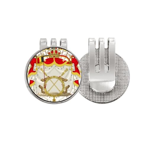 Golf ball marker Belgique avec clip de chapeau idée cadeau pour golfeur passionné