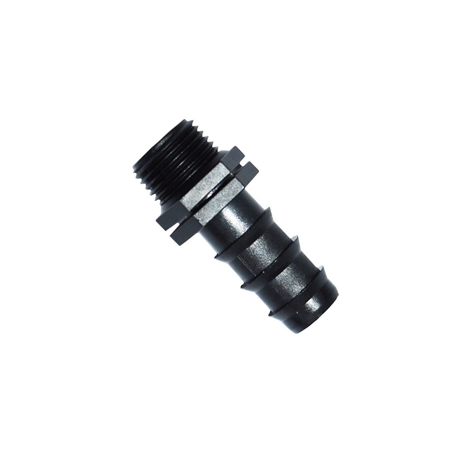 Connecteur de tuyau d'arrosage de cuisine durable avec raccord droit 20 mm fileté