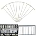 POPETPOP 10pcs Barras de Hierro para Jaula de pájaros Activa Puerta Entrada...