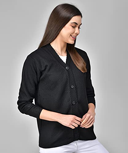Image of eKools Women's Winterwear Woolen Sweater Cardigans