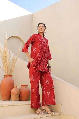 Image of Kalaanj Kurta Set for Women || 2 pic co-ords Set for Women (KALSS25SP4)
