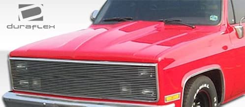 Brightt Duraflex ED-VGP-340 Cowl Hood - 1 Piece Body Kit - Compatible With C/K Series Pickup 1981-1986 - coolthings.us