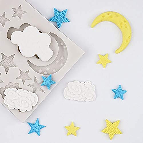 Stampo in Silicone a Forma di Nuvola di Luna