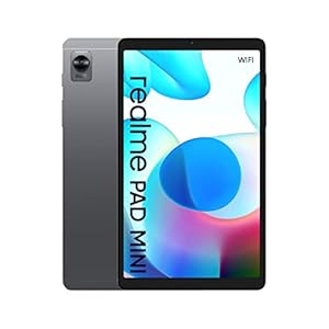 realme Pad mini Wifi 4+64 ，Großes 8,7″ Display ，Mega-Akku mit realme 6400 mAh ，Starker Unisoc T616-Prozessor，18 W Quick Charge，7,6 mm Unibody-Design aus Aluminium ，Grey EU