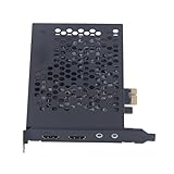 DISEÑO PCI EXPRESS INTERNO: Esta tarjeta de captura de juegos presenta un diseño PCI Express interno que permite una fácil instalación y ahorra espacio en el chasis de la computadora.