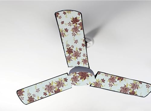 Image of Waterproof & Dustproof Three Blade Ceiling Fan Cover with attachable Enclosure Set of 1 Fan Cover clr3
