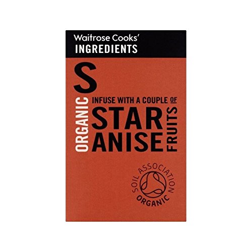 Ingredientes De Los Cocineros Estrella De Anís Orgánica Waitrose 12G - Paquete de 6