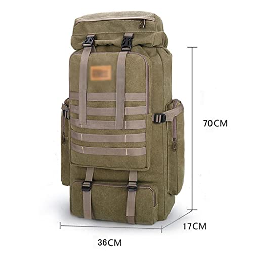 Sac à dos multi-compartiments 80L grand volume trekking et alpinisme