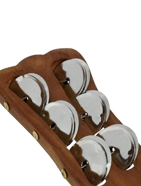 Buy Rocfar Wooden Hand Taal Khartal… | Silkrute Canada