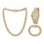 42mm Diamond Gold 3 Pcs Set