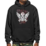 JamesHEvans Three Rock Days Band Grace Man Autumn Winter Hoodie Long Sleeve Tops Sweatshirt Crew For Outdoor Sports Pullover Hoody Fitness Hoodies With Pockets Drawstring Sweatshirts Medium Black