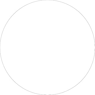 Tape Logic Inventory Circle Labels 1-inch White 500/Roll (DL611E)