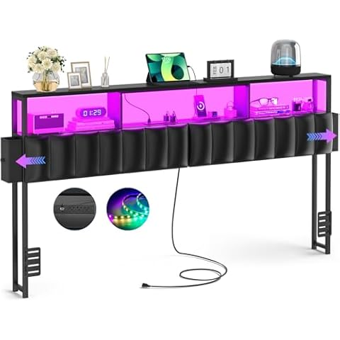Unikito King Headboard with Storage Cover