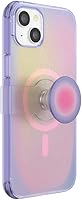 Vista 19 de PopSockets iPhone 14 Plus Case with Phone Grip and Slide Compatible with MagSafe, Phone Case for iPhone 14 Plus, Wireless Charging Compatible - Pink