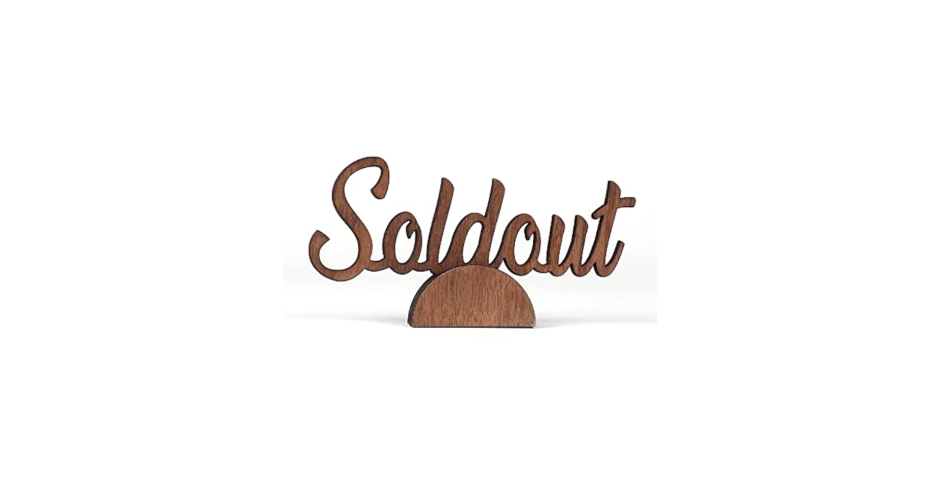 Amazon.co.jp: 木製置き型サインプレート SOLD OUT ソールド