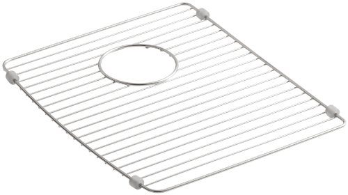 Promo Discount Up To 70% Off KOHLER K-6122-ST Deerfield Sink Right Basin Sink Rack, Stainless Steel, 15-3/8 X 13-1/16