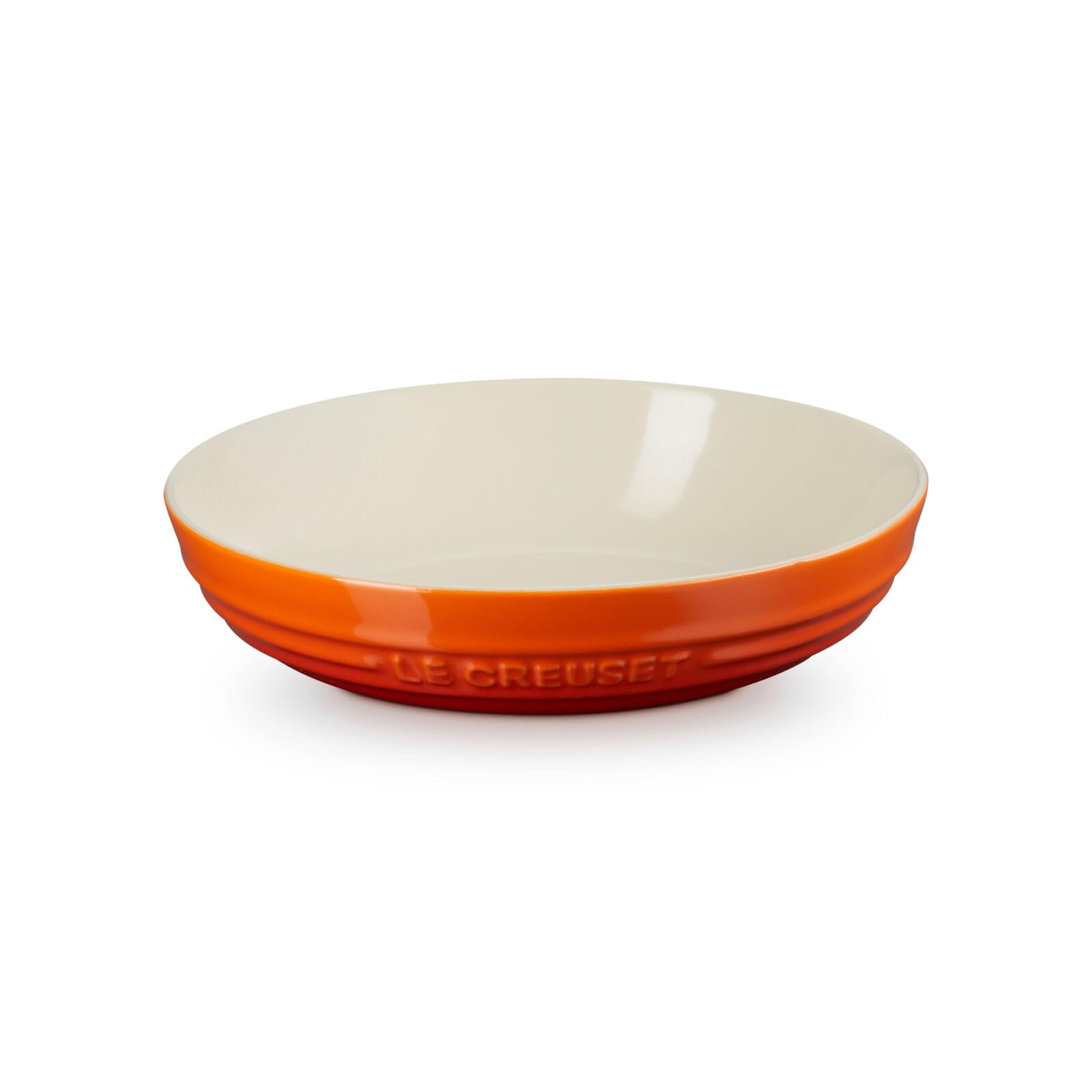 【美品】LE CREUSET ル・クルーゼ ラウンドグリル オレンジ色 Amazon|ル・クルーゼ(Le Creuset) 深皿 ラウンド・ディッシュ
