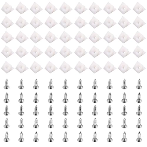 Kit Di Riparazione Per Cassetti Da 50 Pezzi, Viti Di Fissaggio Per Cassetti, Kit Di Fissaggio Per Cassetti, Accessori Per Riparazione Mobili, Sostituzione Viti Per Cassetti