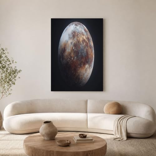 Tableaux decoratifs scènes spatiales 70x100 cm Impression toile Pointe de l'Étoile salon