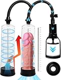 Men's Growth Pump with Strong Suction Vacuum Pump with ED Screen Powerful...