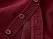 ACESTAR Boys Girls School Uniform Sweater Vest Cotton Kids V-Neck Button Solid Sleeveless Cardigan for Children Toddler, Wine Red, 150/11-12Y