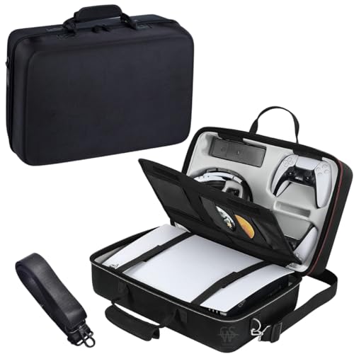 Mala Bolsa Maleta Rigida Para Transporte Ps5 C/ Alça Ombro