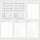 KOMPASS® Kalender & Terminplaner | 5 DIN-A5-Einlagen für Ringbuch-Planer | Jahreskalender 2025 & 2026, Monatskalender, Termine & Deadlines | Bullet Journal Terminplaner Kalendereinlagen Nachfüllbar