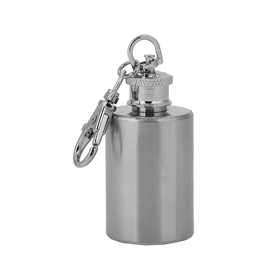 Amazon | karonpeln スキットル ヒップ フラスコ ステンレス製