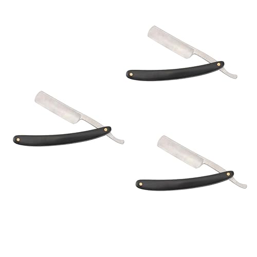 3 unids Edge Shaver para hombres Vintage Manual Razor Barba Blade para hombres seguro peluquero pelo herramienta de afeitar