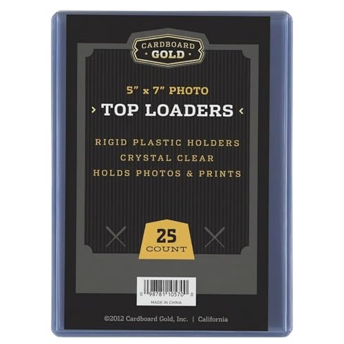 Top Loader Carton Doré archivage sécurisé nouvelle génération lot de 25