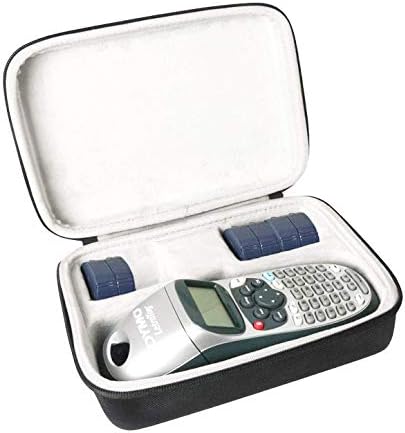 khanka Hard Travel Case Replacement for DYMO Handheld Label Maker LetraTag LT-100H / 100H Plus, Case Only