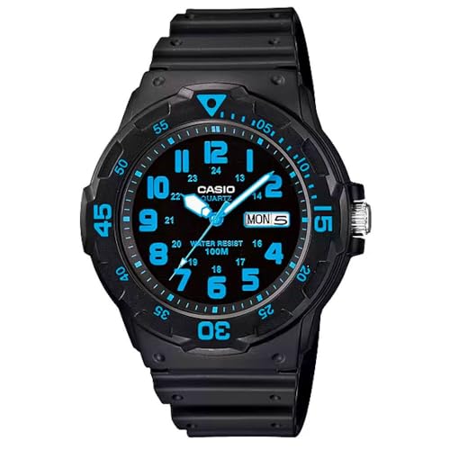 Image of Casio Enticer Analog Black Dial Men's Watch - MRW-200H-2BVDF (A742)