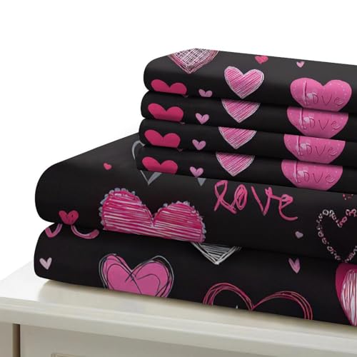 Parure de couette chaton d'Halloween microfibre king size 260x220cm