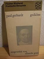 Gedichte. Ausgewählt von Albrecht Goes. B00CXLCD0Y Book Cover