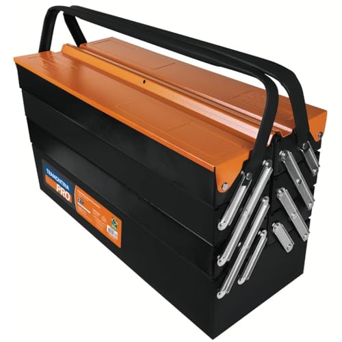 Caixa de Ferramentas Sanfonada Tramontina Pro 7 Gavetas