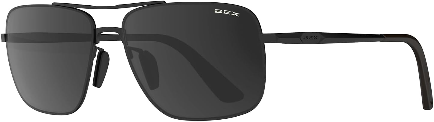 BEX® SUNGLASSES PORTER FULL METAL FRAME LIFESTYLE SUNGLASSES - 4 COLORWAYS.