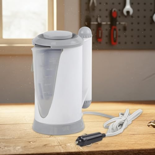 Hervidor eléctrico portátil 550ml metal y PP miniatura 7