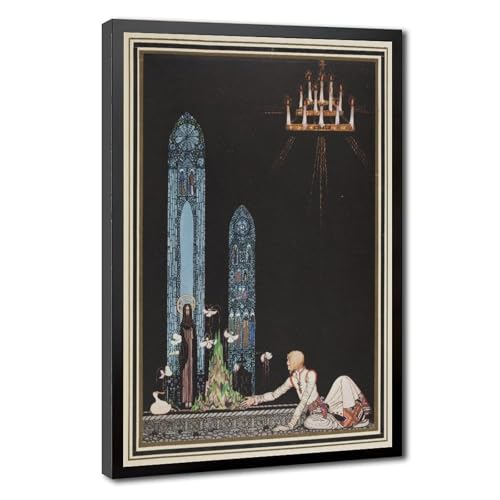Toile Kay Nielsen The Giant Who Had No Heart - Éveillez votre imagination avec cette œuvre d'art