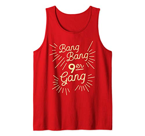 Funny Bang Bang Niner Gang 9er Tank Top