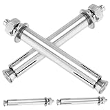 HOODANCOS 4 Piezas Kit de Tornillos para Plataforma de Salto de Acero al Carbono Accesorios Resistentes para Piscina Duraderas para Fijación Segura Trampolín de Natación