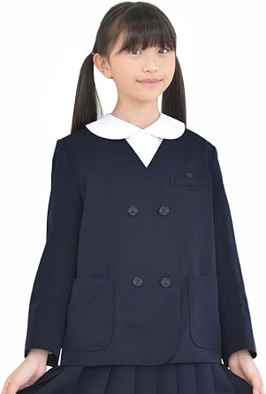 SCHOOL UNIFORM Elementary School Uniform Eton Blazer Jacket Unisex Double Navy A-body 120A-170A