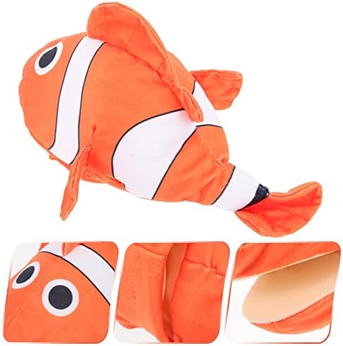 ibasenice Toys Puzzle Toys Stuffed Animal Hand Puppet Fish Puppet Toy Parent Child Interactive Toy Plush Animal Toys Storytelling Puppet Figures for Kids Child Favors Baby Educational Puppy 6 41XPyJ5I lL. AC